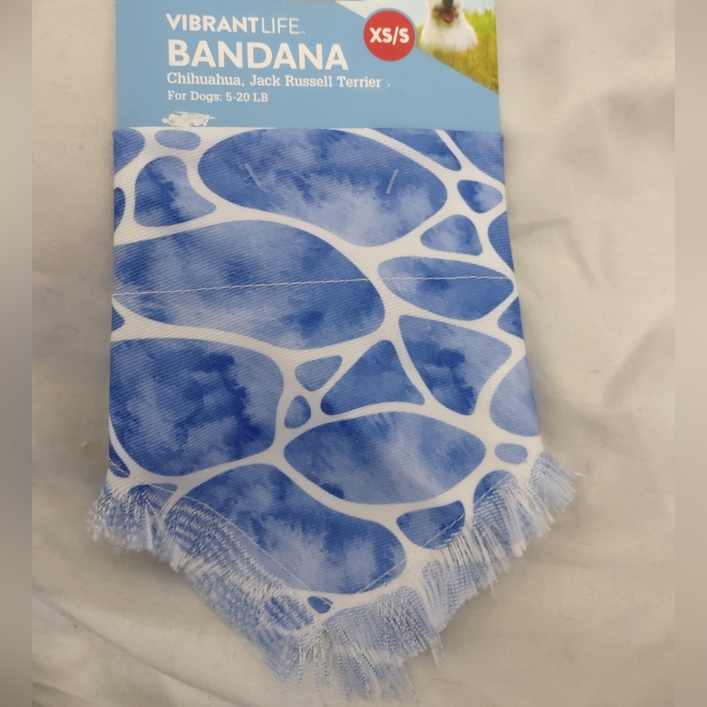 Vibrant life bandana size xs/s